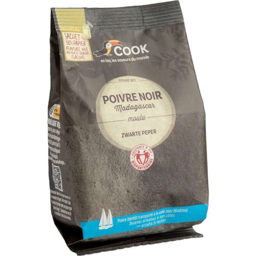 Cook Poivre Noir Moulu 150g