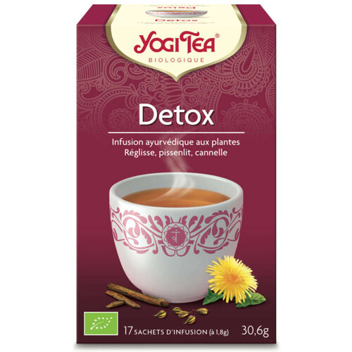 Yogi Tea Yogi Tea Detox - 17 Sachets Bio
