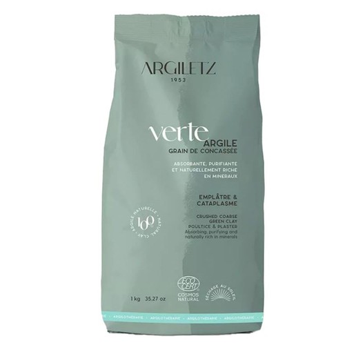 Argiletz Argile Verte Grain de Concassée 1kg