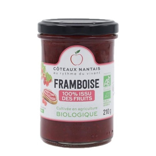 Côteaux Nantais Fruit à Tartiner Framboise 210g