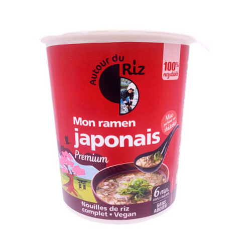 Autour du Riz Cup Ramen Japonais 69cl