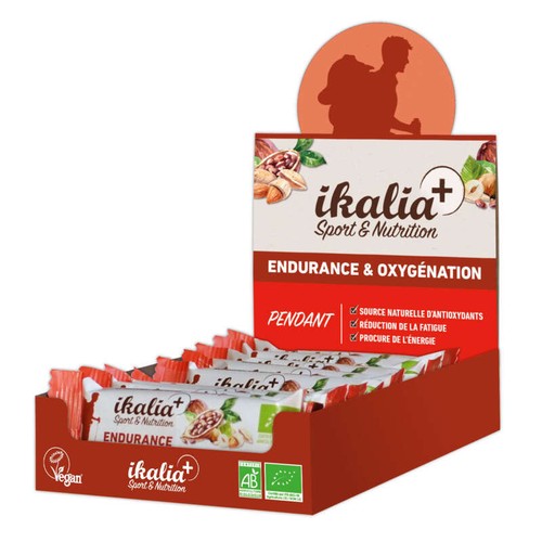 Ikalia+ Barre Energétique Endurance Oxygénation Bio 40g