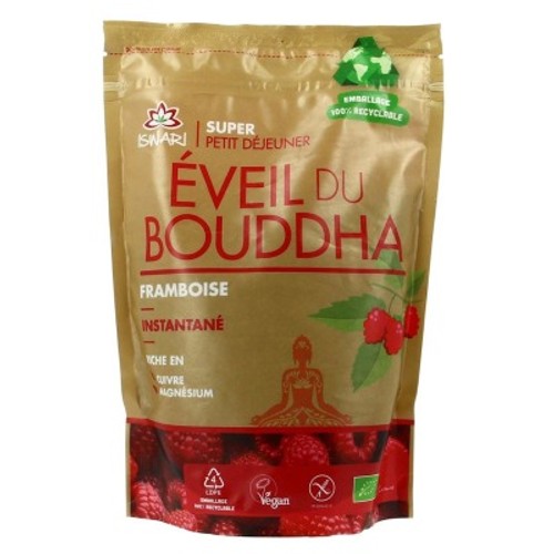 Iswari Super Petit-Déjeuner Eveil du Bouddha Framboise 360g