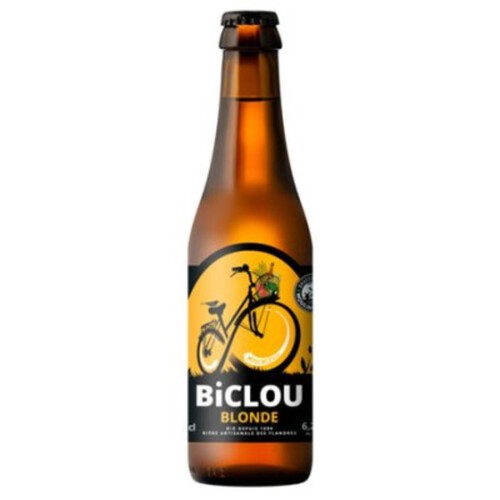Biclou Bière Blonde Bio 33cl