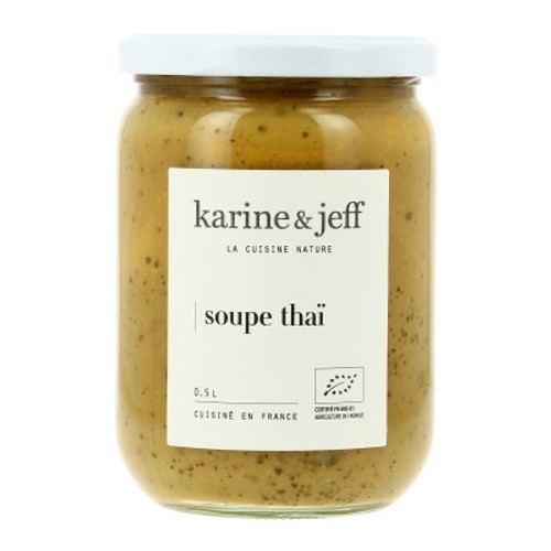 Karine & Jeff Soupe Thaï Bio 50cl