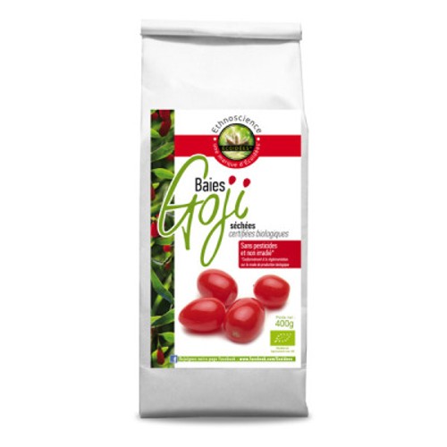 Ethnoscience Baies de Goji Séchées de Chine Bio 400g