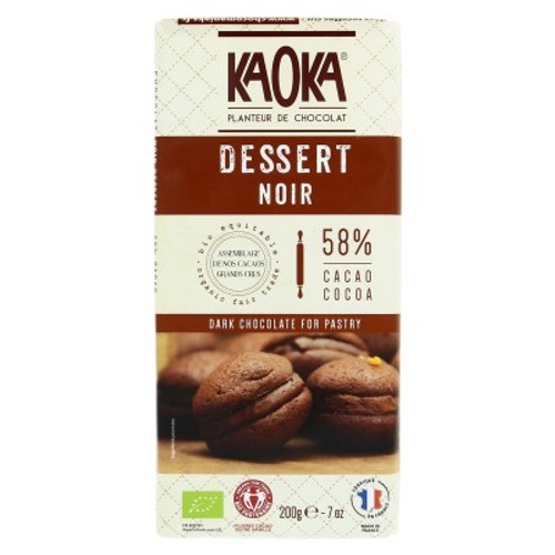 Kaoka Chocolat Noir Dessert 55% Cacao 200G Bio