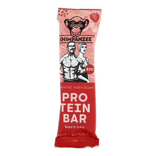 Chimpanzée Barre Protein Berries Bio 45g
