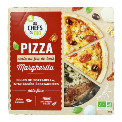 Les Ptits Chefs Bio Pizza Margherita Bio 400g