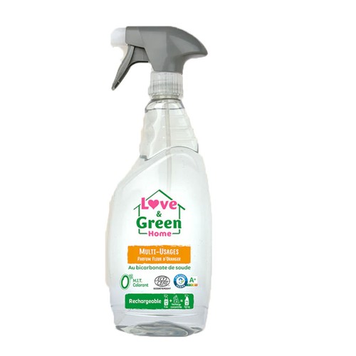 Love & Green Home Spray Multi-Usages au Bicarbonate de Soude 750ml