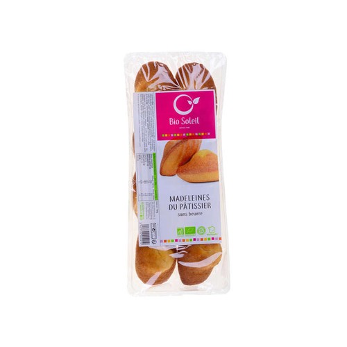 Bio Soleil Biosoleil Madeleines Sans Beurre Bio 180g