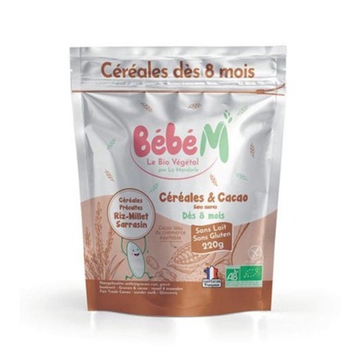 Bébé M céréales & Cacao 220g