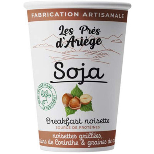 Les Prés d'Ariège Soja Breakfast Noisette 400g