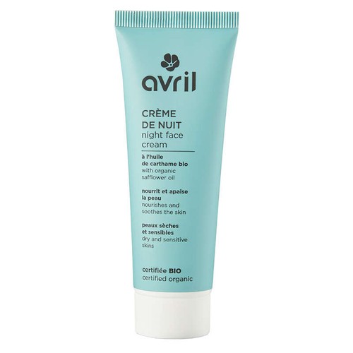 Avril Crème de Nuit Peaux Sèches et Sensibles 50ml