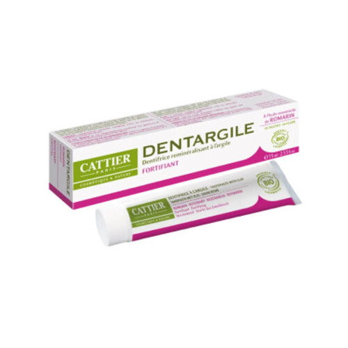 Cattier Dentifrice Dentargile Romarin 75ml