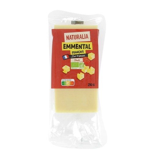 Naturalia Emmental Français Portion Bio 250g