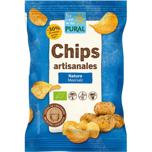 Pural Chips Salées Artisanales Bio