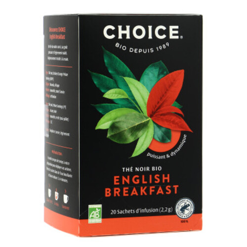 Choice Thé Noir English Breakfast X20