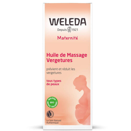 Weleda Huile De Massage Vergetures 100Ml
