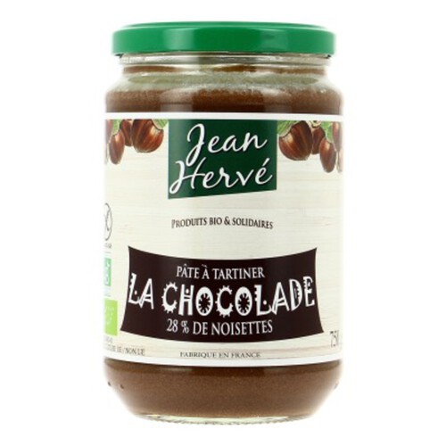 Jean Hervé Pâte à Tartiner La Chocolade Bio 750g