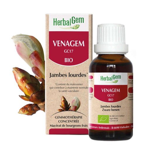 Herbalgem Venagem Complément alimentaire contre les jambes lourdes 30ml