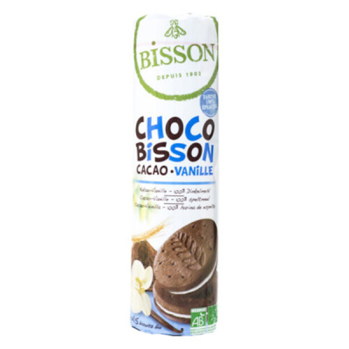 Bisson Biscuits Choco Bisson Cacao Vanille Bio 300g