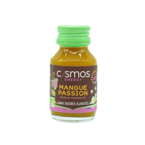 Cosmos Energy Shot Mangue Curcuma Antioxydant 60ml