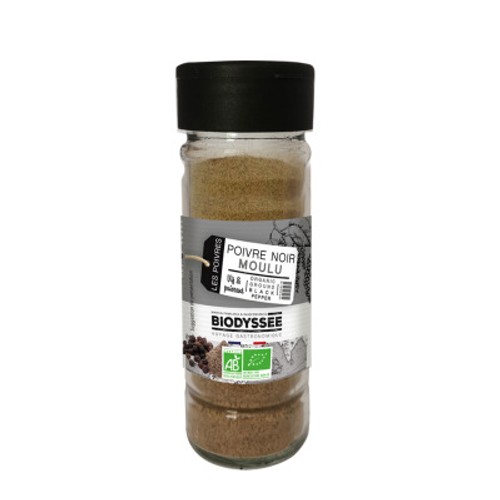 Biodysée Poivre Noir Moulu 40g