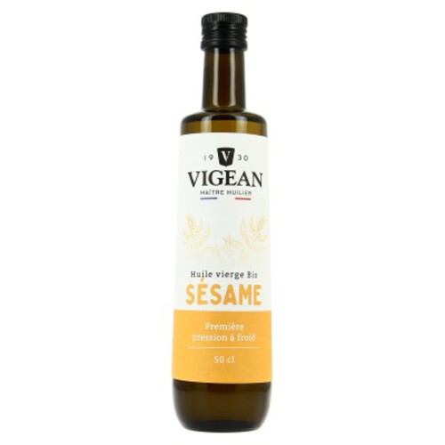 Vigean Huile Vierge De Sésame Bio