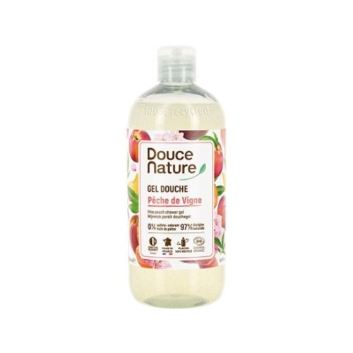 Douce Nature Gel Douche Pêche de Vigne 500ml