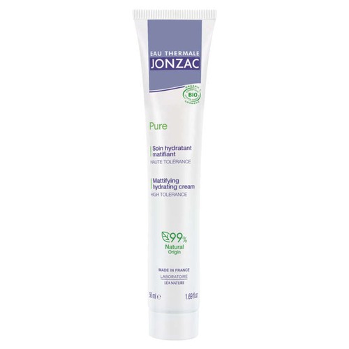 Eau Thermale Jonzac Pure Crème Purifiante Matifante Bio Peaux Mixtes À Grasses 50Ml