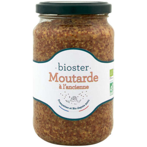 Bioster Moutarde à l'Ancienne 350g