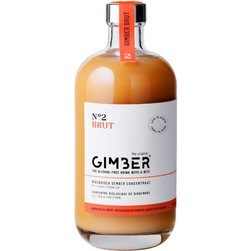 Ginger Drink Concentré de Gingembre Fort à Diluer 500ml HappiLife