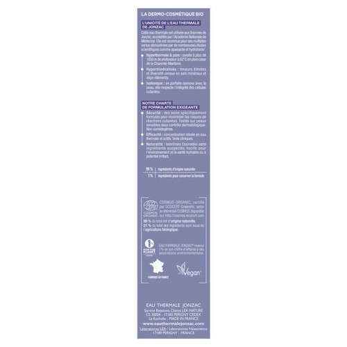 Eau Thermale Jonzac Soin Léger Réhydratant Bio 50ml