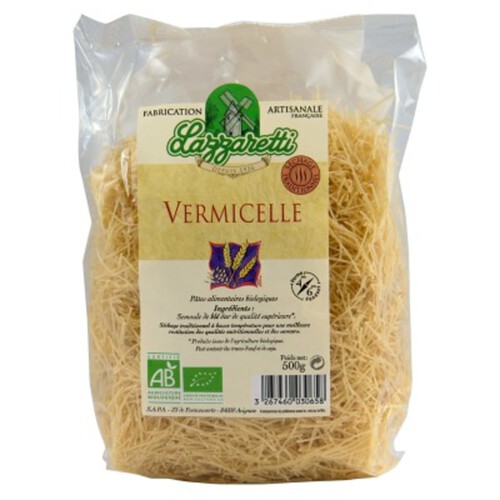 Lazzaretti Vermicelles Bio Lazzaretti 500g