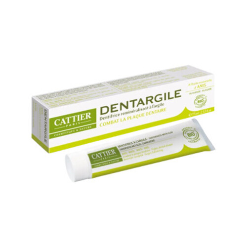 Cattier Dentrifrice Dentargile Anis 75ml