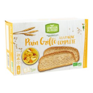 Pain azyme seigle intégral 200g, Biscottes, Pains grillés