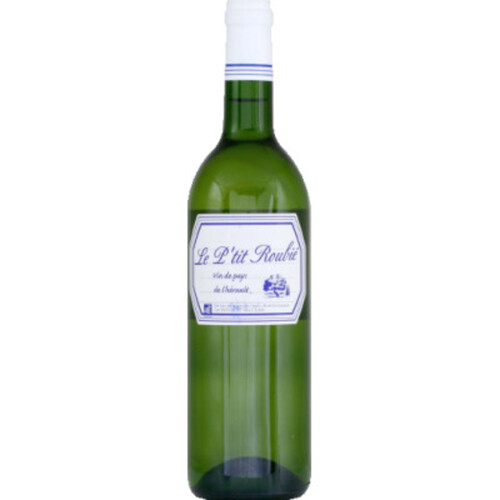 Chemin bassac isa herault Le P'tit Roubié Blanc igp 75cl