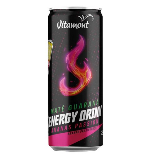 Vitamont Boisson Energisante Ananas Passion 25cl