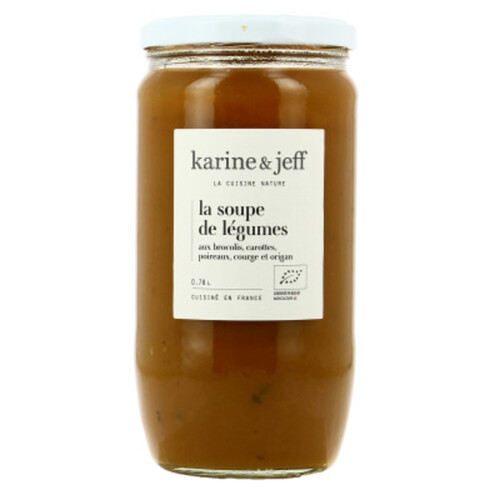 Karine & Jeff Soupe De Légumes Du Potager Bio 78Cl