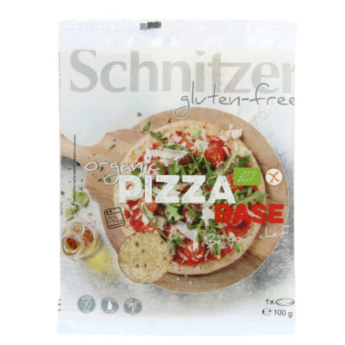 Schnitzer Base de Pizza Sans Gluten Bio 100g