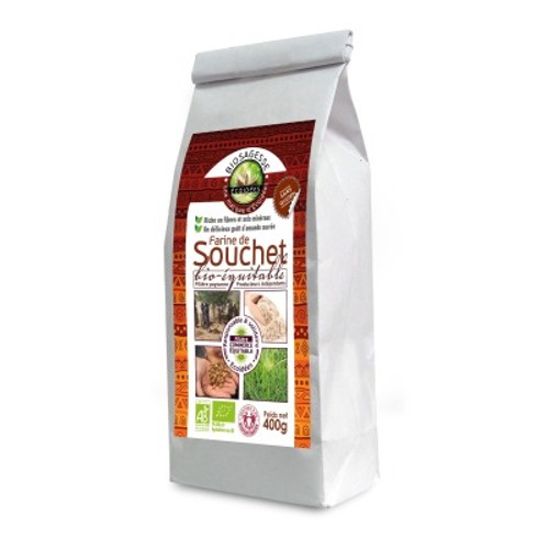 Ecoidees Farine de Souchet 400G