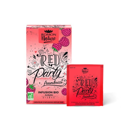 Romon Nature Infusion Red Party Framboise 45g