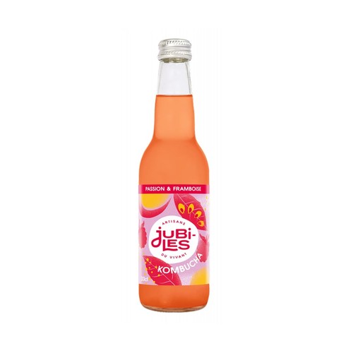 Jubiles Kombucha Passion Framboise 33cl