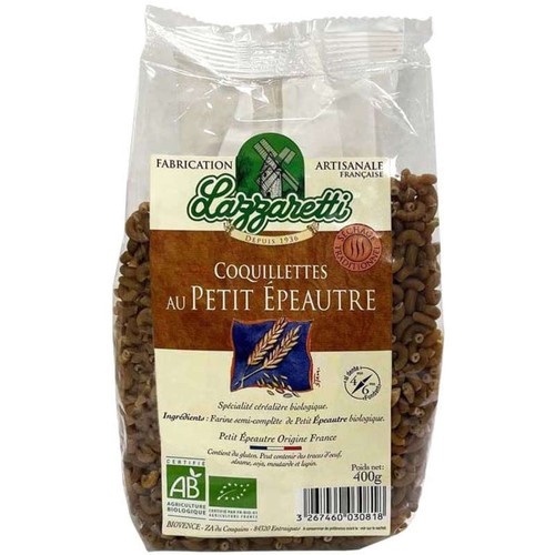 Lazzaretti Coquillettes au Petit Epeautre 400g