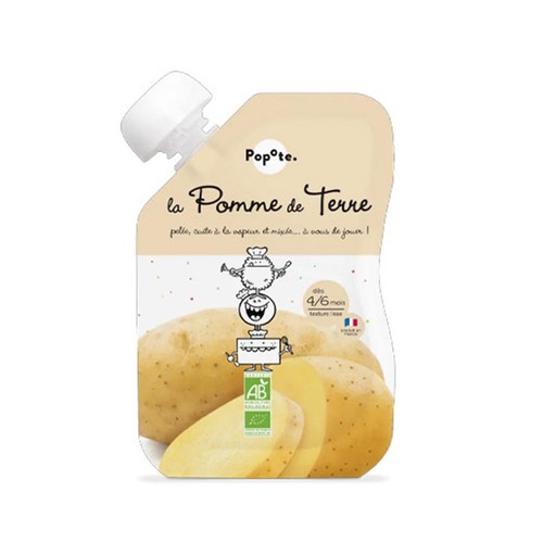 Popote Gourde Pomme de Terre Bio 120g