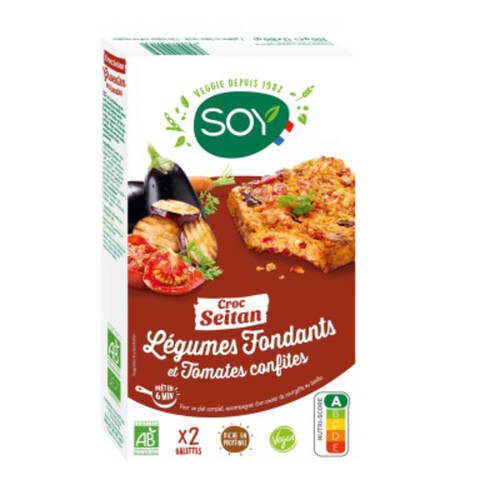 Soy Croc' Seitan Légumes & Tomates Bio