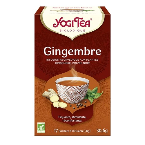 Yogi Tea Infusion Gingembre x17 Sachets 30.6g