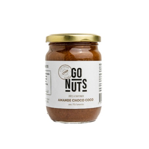 Go nuts Pâte amandes choco coco 280g