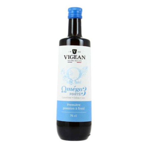 Vigean Huile Omega 3 Forte Première Pression à Froid 75cl